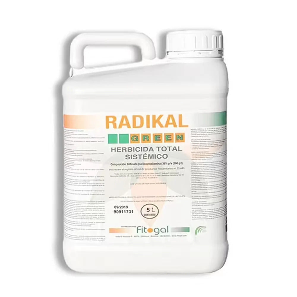 Weedkiller RADIKAL Glyphosate herbicide 5L
